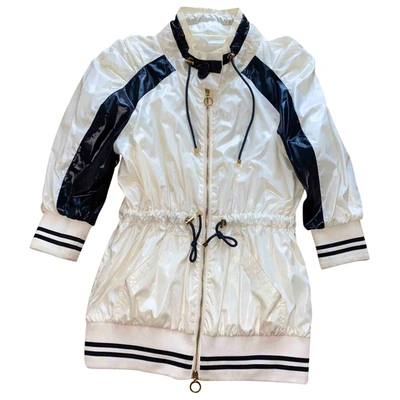 Pre-owned Moncler Jacket In Beige