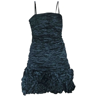 Pre-owned Bcbg Max Azria Mini Dress In Black