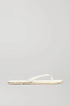 Tkees Foundations Gloss Patent-leather Flip Flops In White