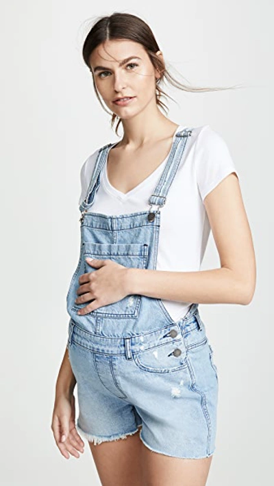 Dl1961 Abigail Distressed Denim Overalls In Crowley