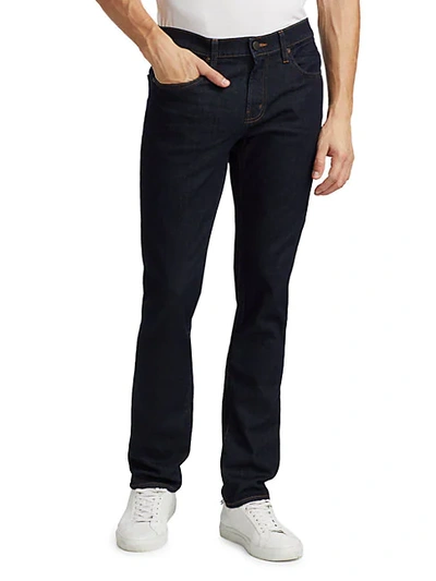J Brand Kane French Terry Straight Fit Jeans In Keckley