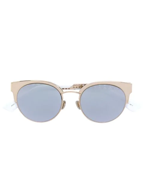 dior metallic sunglasses