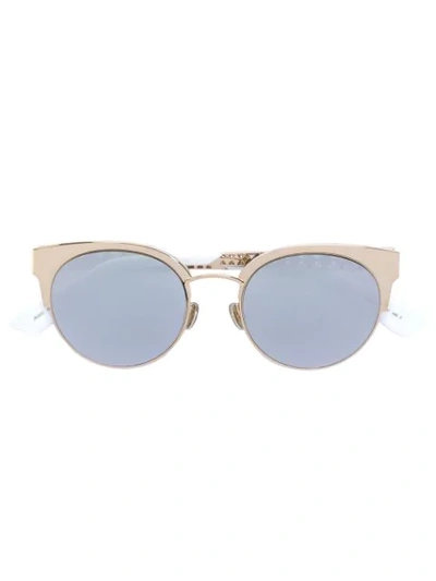 Dior Armamini Cat-eye Sunglasses In Metallic