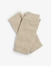 Johnstons Cashmere Wristwarmers In Natural