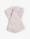 Johnstons Cashmere Wristwarmers In Blush
