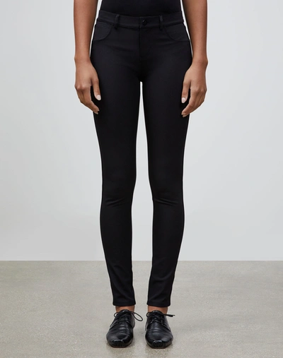 Lafayette 148 Petite Gramercy Acclaimed Stretch Trousers In Black