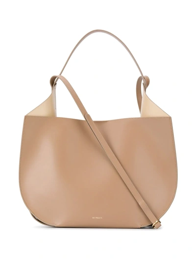 Ree Projects Helene Hobo Shoulder Bag In Brown