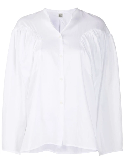 Totême Boxy Fit Shirt In White