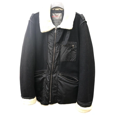 Pre-owned Prada Black Wool Coat