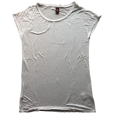 Pre-owned Dondup White Viscose Top