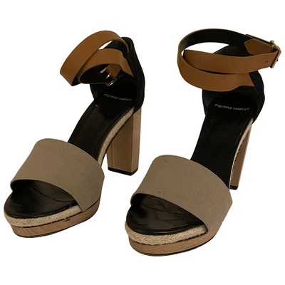 Pre-owned Pierre Hardy Cloth Sandals In Multicolour