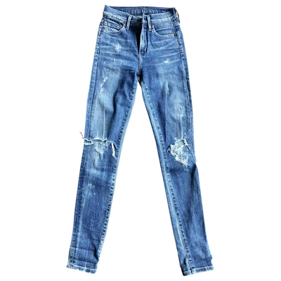 Pre-owned Citizens Of Humanity Blue Cotton - Elasthane Jeans