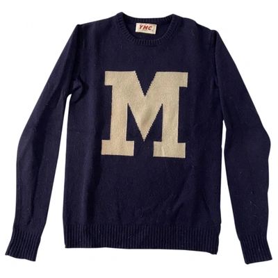 Pre-owned Ymc You Must Create Navy Wool Knitwear & Sweatshirts