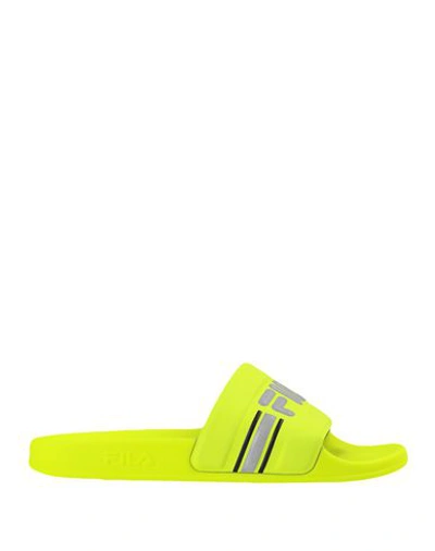 Fila Sandals In Green