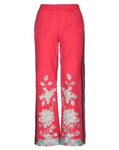 Gucci Casual Pants In Red