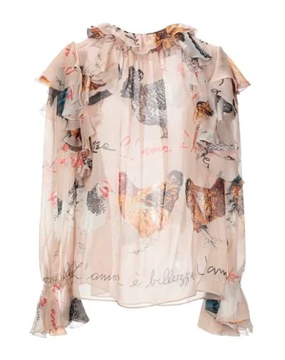Dolce & Gabbana Blouses In Pink