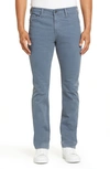 Ag Everett Sud Slim Straight Fit Pants In Blue Heron