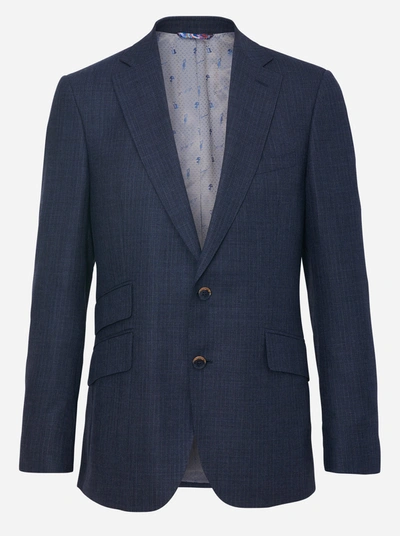 Robert Graham Mario Blazer In Blue