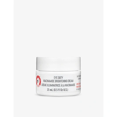 First Aid Beauty Eye Duty Niacinamide Brightening Eye Cream 0.5 oz/ 15 ml In Multi