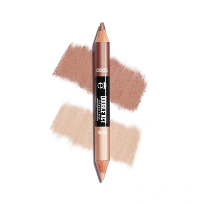 Eyeko Double Act Shadow Stick (various Options) - Cookies & Cream