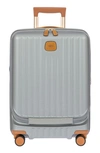 Bric's Capri 2.0 21 Carry-on Expandable Spinner Suitcase In Silver