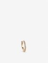 Repossi Antifer 18ct Rose-gold And Diamond Single Earring In Pink Gold 18k