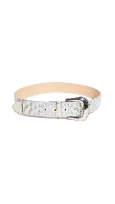 Luv Aj The Rodeo Belt In Silver