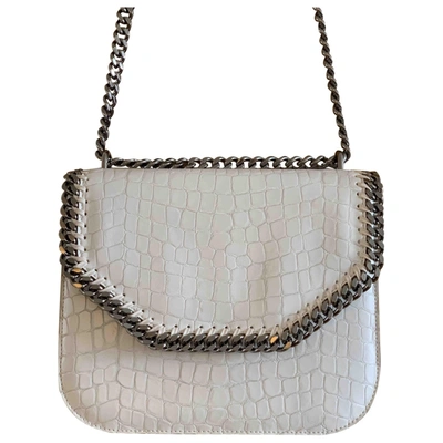 Pre-owned Stella Mccartney Falabella Box White Handbag