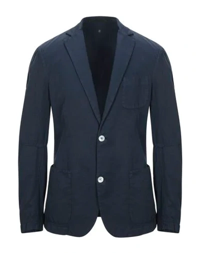 Dondup Suit Jackets In Blue