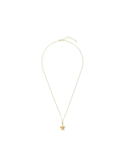 True Rocks Star Necklace In Gold