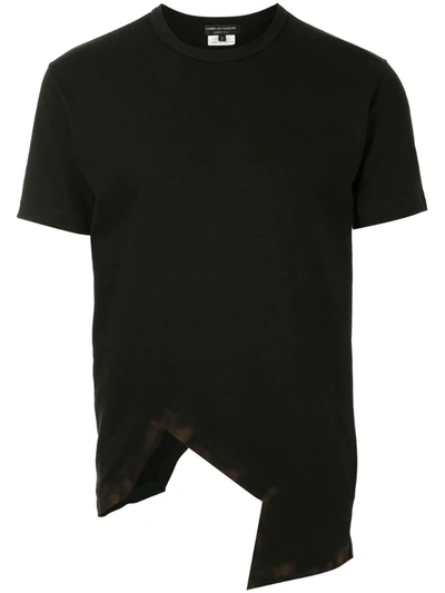 Pre-owned Comme Des Garçons Runscape Rag T-shirt In Black