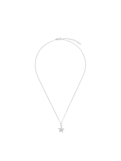 True Rocks Star Necklace In Silver