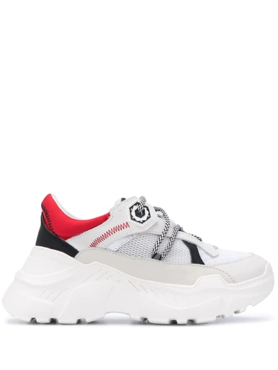 Moa Master Of Arts Chunky Sole Trainers In White