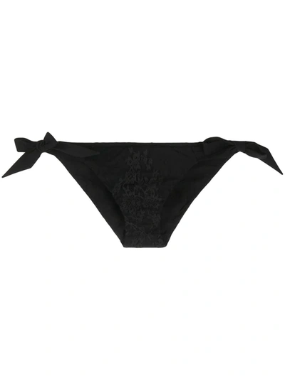 Carine Gilson Lace Swim Bottom In Black