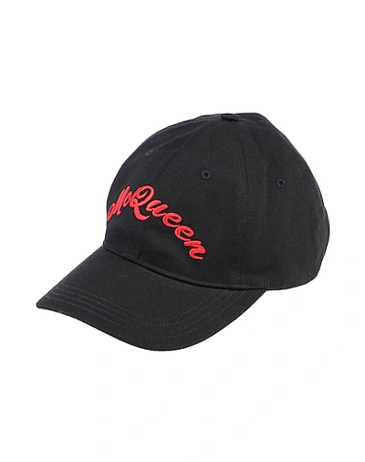 Alexander Mcqueen Hats In Black