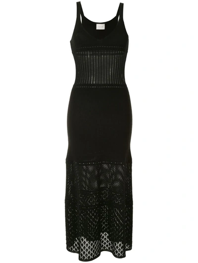 Alexis Rozanna Woven Maxi Dress In Black