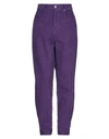 Isabel Marant Étoile Pants In Purple