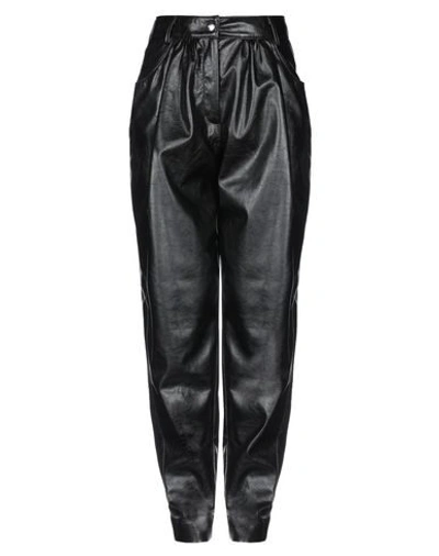 Msgm Pants In Black