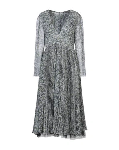 Philosophy Di Lorenzo Serafini Midi Dresses In Grey