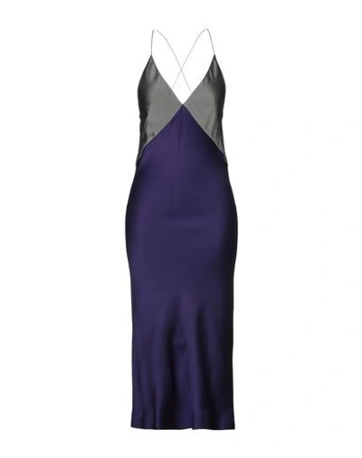 Haider Ackermann 3/4 Length Dresses In Purple