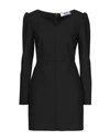 Msgm Short Dresses In Black