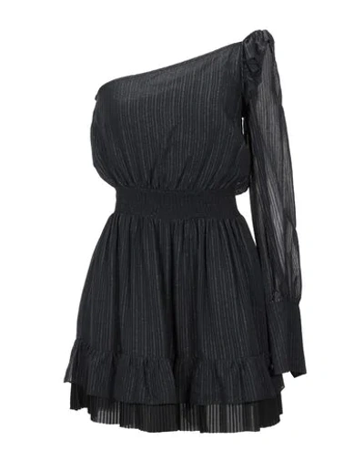 Dondup Short Dresses In Black
