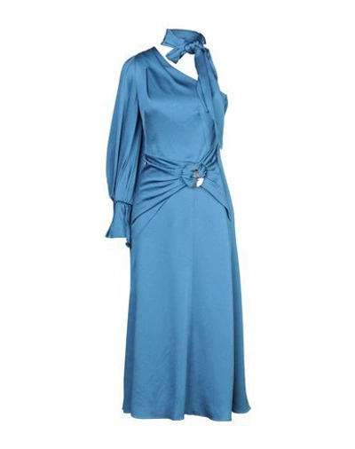 Peter Pilotto Midi Dresses In Pastel Blue
