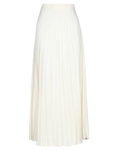 Dondup Long Skirts In Ivory