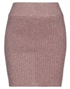 Alberta Ferretti Midi Skirts In Brown