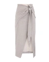 Peter Pilotto Midi Skirts In Light Grey