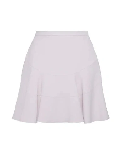 Antonio Berardi Mini Skirts In Light Pink