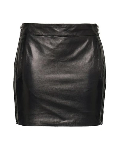 Haider Ackermann Mini Skirt In Black