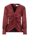 Peter Pilotto Blouses In Maroon