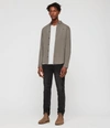 Allsaints Redondo Slim Fit Button-down Shirt In Tile Gray